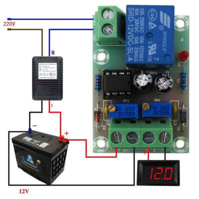 12V Smart Charger Power Control Tafel Storage Batterie Controller Module