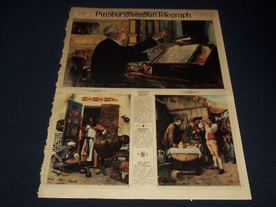 1930 NOV 30 PITTSBURGH SUN TELEGRAPH COLOR GRAVURE - RICHARD STRAUSS - NT 9589