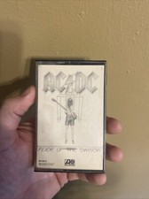 AC/DC Flick of the Switch Cassette Tape 1983 Atlantic 80100-4