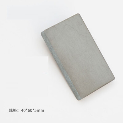 Titanium Plate Raw Ti Board panel Sheet Blank DIY Hand-carved material 40*60*5mm