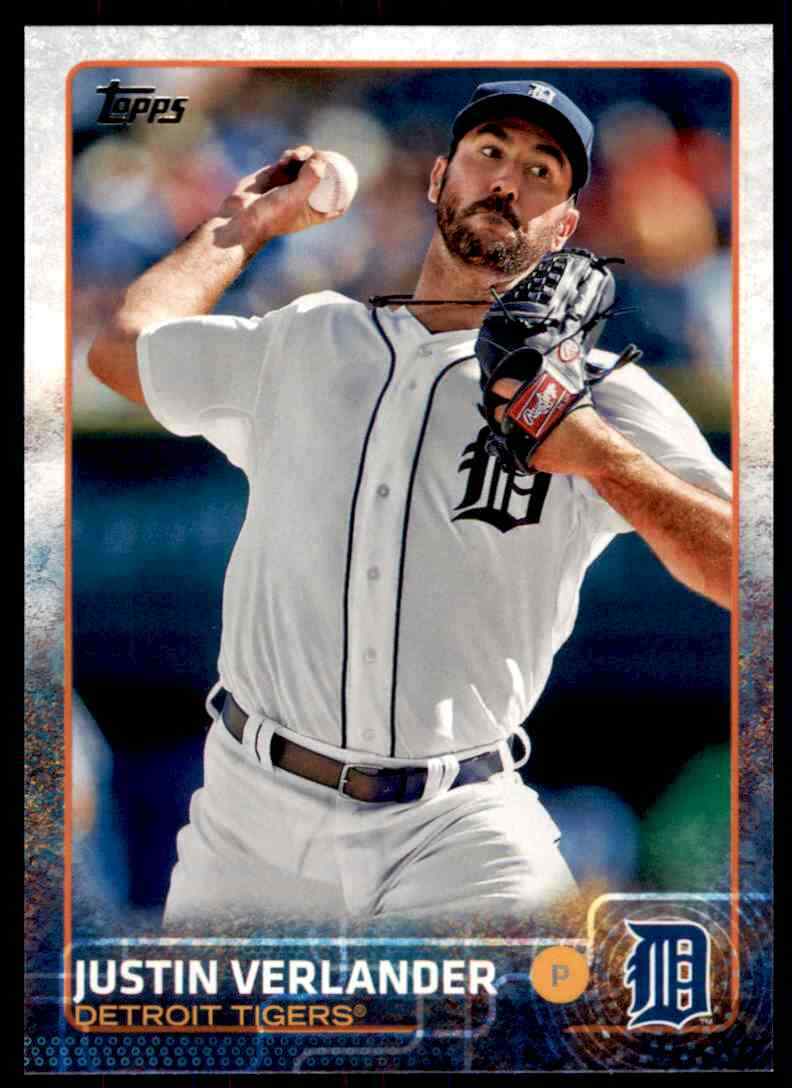 2015 Topps Series 2 Justin Verlander #463 Detroit Tigers | eBay