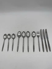 Tripoli National Japan Stainless Steel Replacement Set Of 11 Flatware MCM