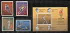 LATVIA 1996, SPORTS: ATLANTA OLYMPIC GAMES, Scott 418-422, MNH