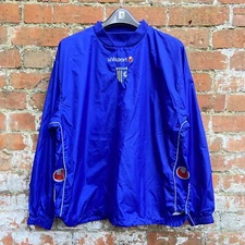 2005 Gillingham Football Training Drill Top Large Uhlsport Blue Shell Vintage