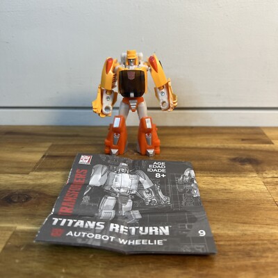 Transformers Titans Return WHEELIE Legends Class Complete. Ships Fast!