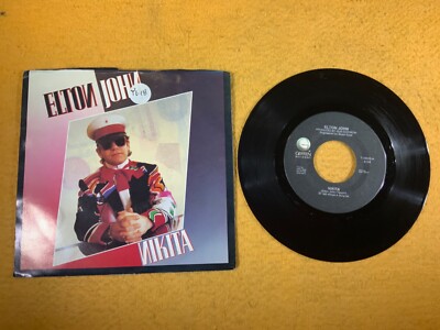 B5-12 ELTON JOHN Nikita / Restless - 1985 - 7-288800