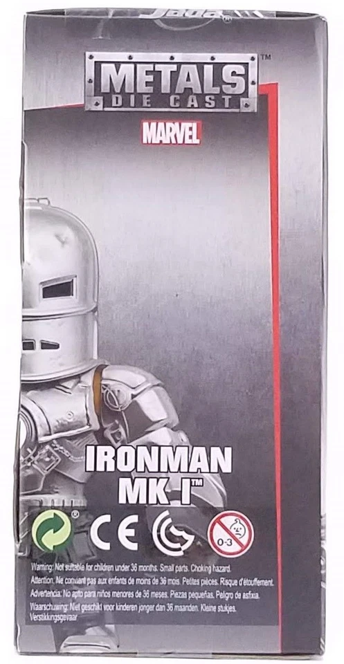 Figura Coleccionable Marvel Iron Man MK I 4" Metal DieCast M62 2016 Foto 4 de 4