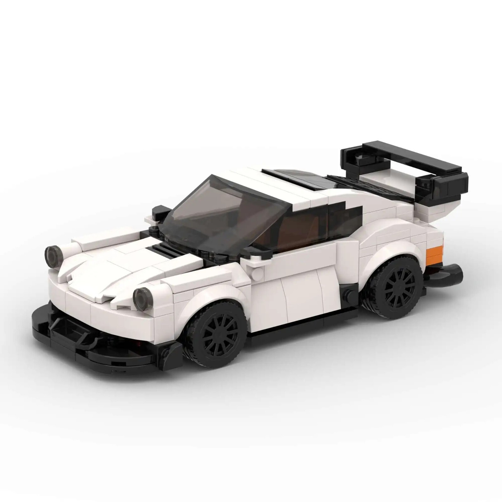 LEGO MOC Porsche 911 Speed Champions White Sports Car Fast Delivery Great Gift Idea