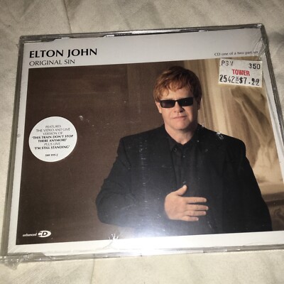 Elton John Original Sin SEALED CD AS NEW