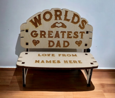 Vatertagsgeschenk Mitgebsel um Vater willen Weltgrößter Papa Bank Opa