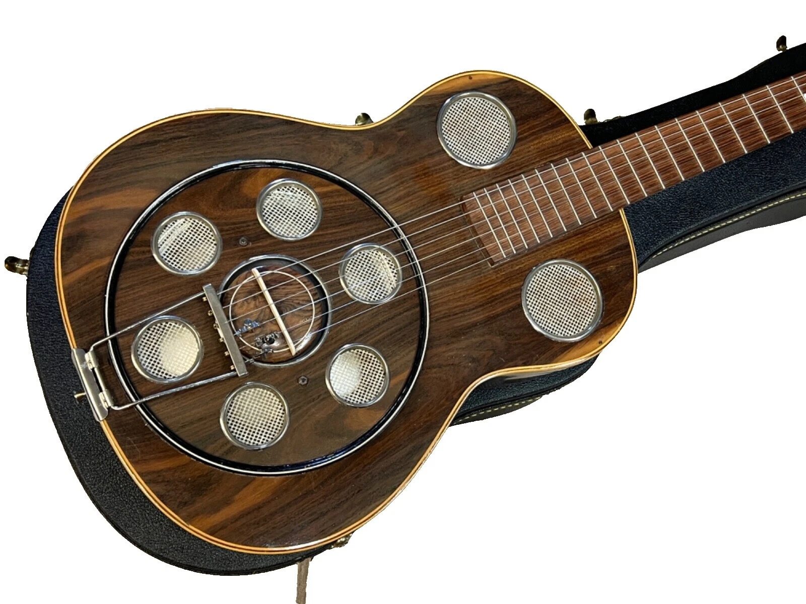 Guitarras con Resonador Cuerpo de Palo de Rosa