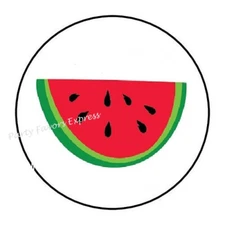 WATERMELON MELON ENVELOPE SEALS LABELS STICKERS PARTY FAVORS