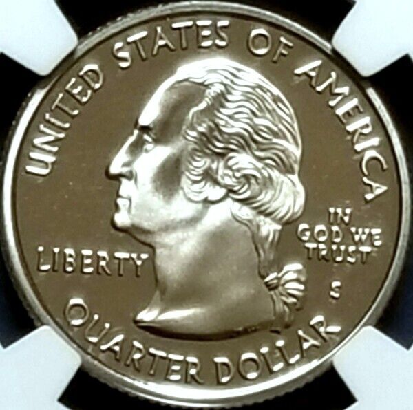 1-Coin  2001-S NGC PF 70UC VERMONT 25C CLAD QUARTER (Proof 70 Ultra Cameo) #5196