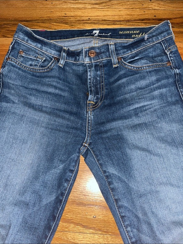 7 for all mankind Roxanne ankle jeans 27