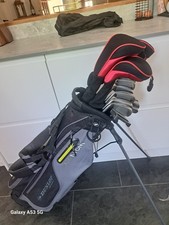 SUPERB FULL SET OF MENS DUNLOP MXII POWER GOLF CLUBS, RIGHT HANDED, REG GRAPHITE
