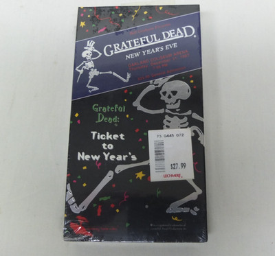 SEALED Greatful Dead New Years Eve VHS 1996