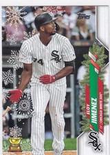 2026 Topps Holiday Snowflake #HW142 Eloy Jimenez Chicago White Sox