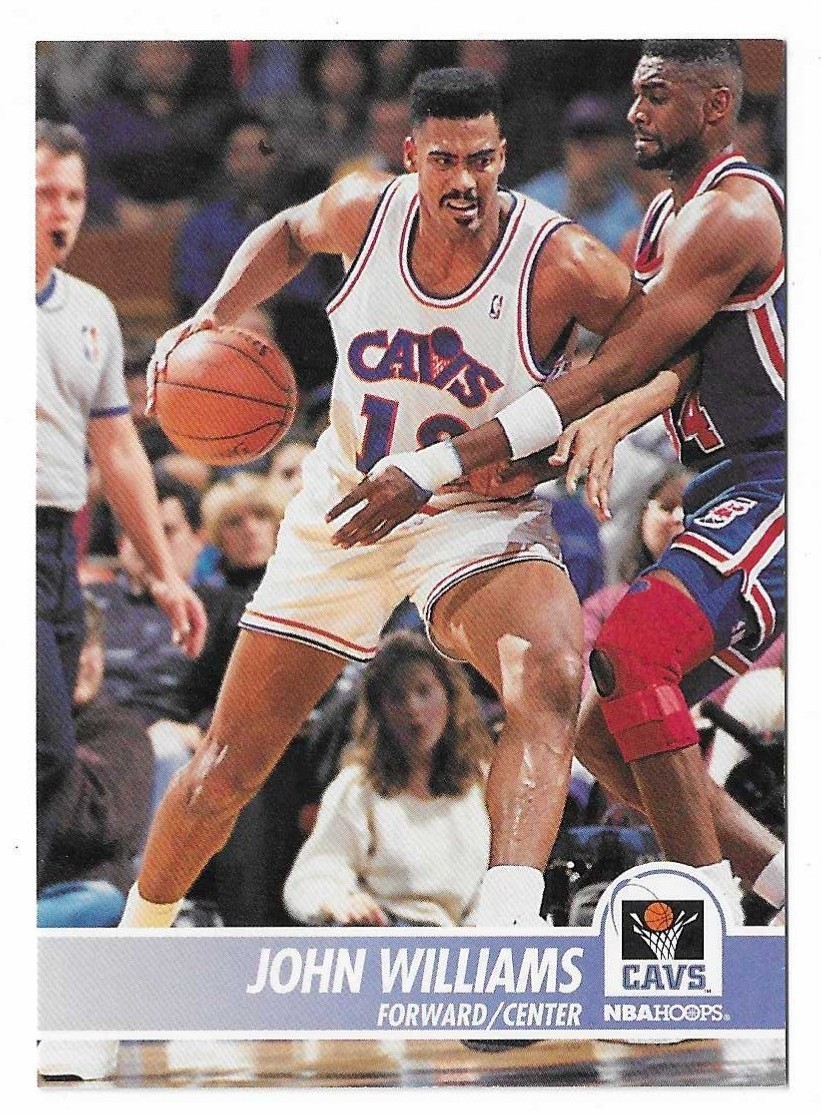 1994-95 NBA Hoops Basketball John Williams Card #40 Cleveland Cavaliers