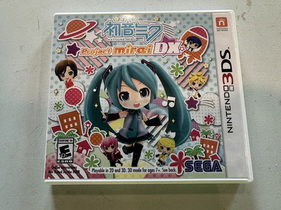 (READ) Hatsune Miku: Project Mirai DX (Nintendo 3DS, 2015) Case/Manual NO GAME