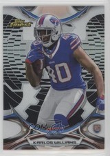 2015 Topps Finest Hot Box Black Refractor Karlos Williams #8 2h4