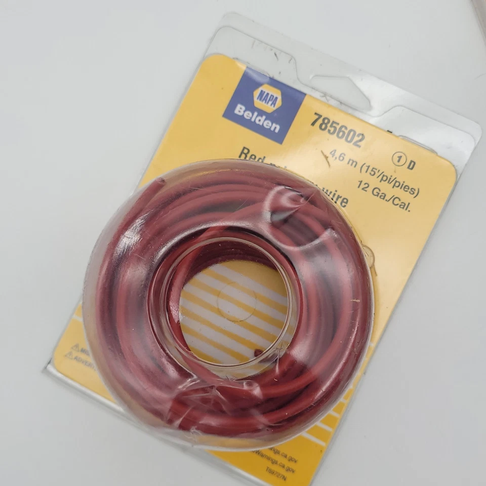 Napa Belden Electrical Primary Wire Lot New & Opened, 5 Pc 785602 785505 785606 - Image 3 of 4