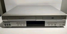 Panasonic PV-D4734S DVD VCR Combo VHS Video Recorder Vintage NO Remote
