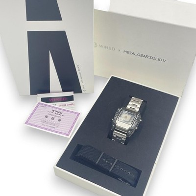 Seiko Wired Metal Gear Solid V Wrist Watch BOX | eBay
