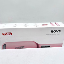 Tymo Rovy Wave Curling Iron w/ LED Temperature Display - Pink