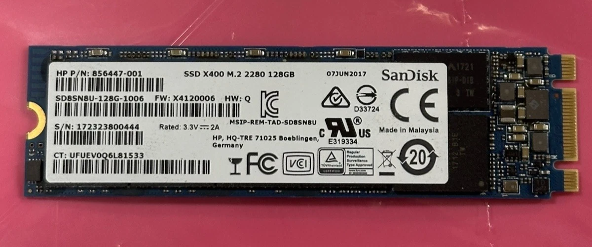 SanDisk M.2 Interface 128 GB Solid State Drives for sale | eBay