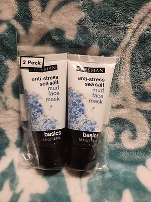 Freeman anti stress Sea Salt Mud Face Mask 2 Pack 1.5 fl oz Each