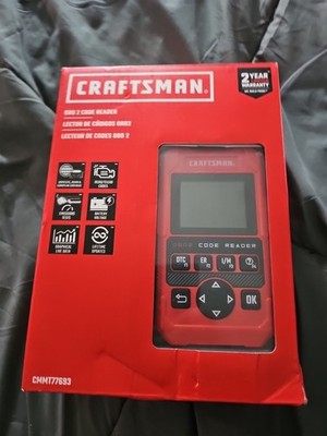 Craftsman CMMT77693 OBD 2 Code Reader Mechanic Automotive Computer Diagnostic 