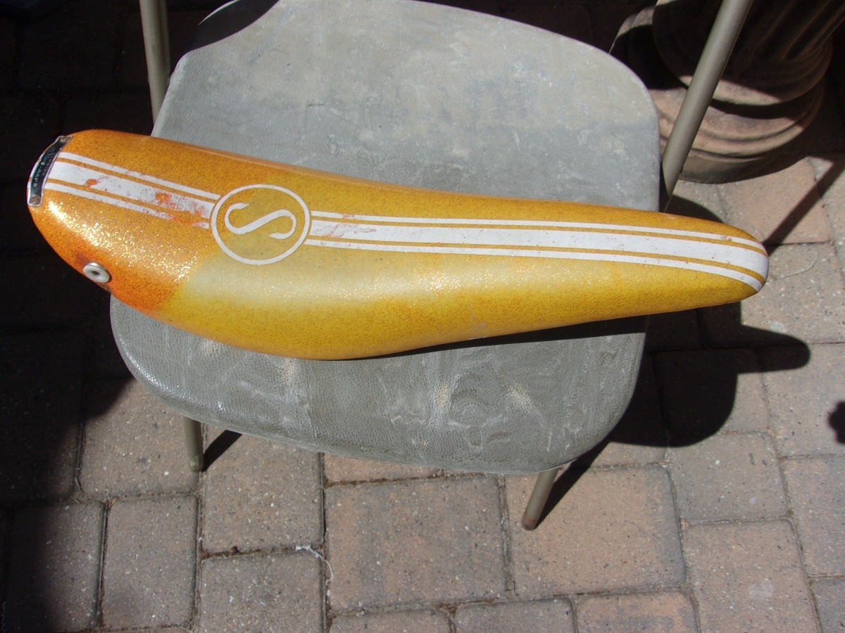 グレートさん Schwinn Orange Krate Stingray Seat & Reflector | eBay
