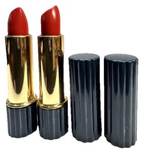 2 estee lauder all day classic red lipstick scuffed exterior