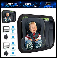Shynerk Baby Car Mirror, Rear Facing Car Seat Mirror Safety for Infant Newborn,