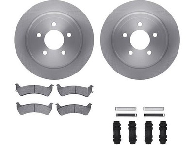 Rear Brake Pad and Rotor Kit For 03-05 Ford Explorer Sport Trac TW45R1