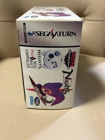 SEGA Saturn NiGHTS Controller Pad Set Boxed Manual With NiGHTS Dream Package
