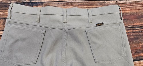 Pantalones para hombre Wrangler gris talla 40x32 100 % poliéster - Imagen 6 de 7