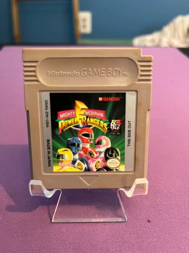 Mighty Morphin Power Rangers (Nintendo Game Boy, 1994) Tested and Working