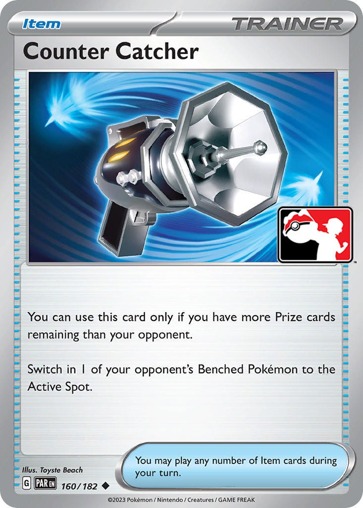 Counter Catcher - 160/182 Prize Pack Series Cards - NM