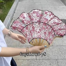 Creativity Foldable Bamboo Fan Portable Beach Sun Hat Dual-Purpose Xmas Gift 1PC