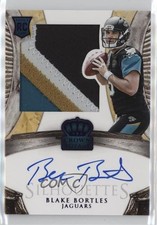 2014 Crown Royale Rookie Silhouettes RPS Purple 9/25 Blake Bortles #203 Auto 8po
