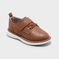 Cat & Jack Toddler Peter Dress Shoes Cognac 11T
