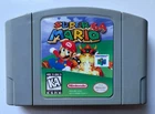 Super Mario 64 n64 Nintendo 64 - MINT TESTED ORIGINAL AUTHENTIC