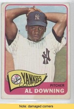 1965 Topps High # Al Downing #598 READ m5x