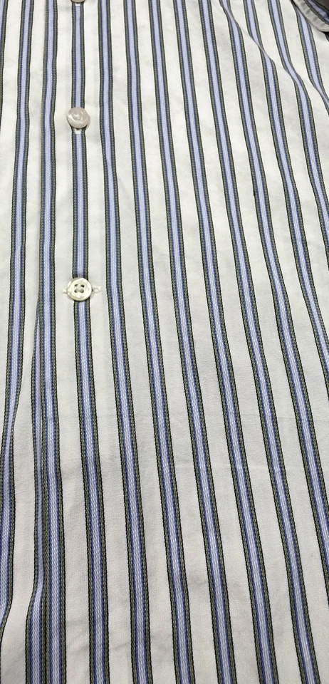 Рубашка мужская Richel размер большой в полоску 100% хлопок - Изображение 3 из 4
