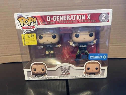 WWE D-Generation X Funko Pop 2 Pack New DX Triple H Shawn Michaels Wal-Mart 👀