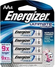 Energizer Ultimate Lithium AA Batteries