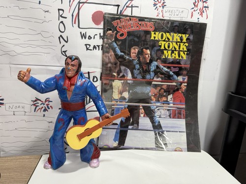 WWF Honky Tonk Man LJN Wrestling Superstars Figure...