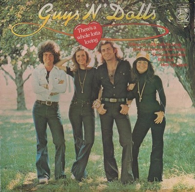Guys 'n Dolls - There's A Whole Lotta Loving (LP, Comp)