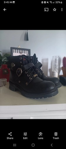 Harley Davison Biker Boots